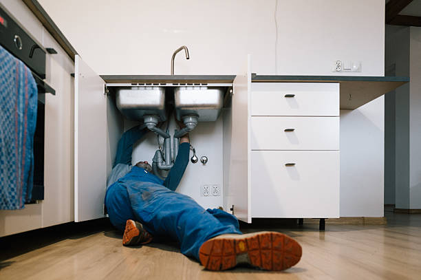 Professional Plumbing technician working in Earl, NC